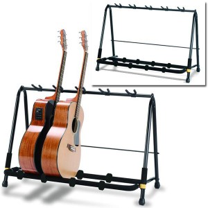 Hercules Stands GS525B Guitar Rack - Five Guitars Rack