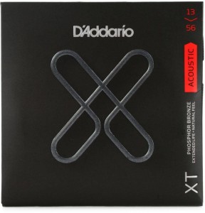 D'Addario XTAPB1356 XT Phosphor Bronze Acoustic Guitar Strings -.013-.056 Medium