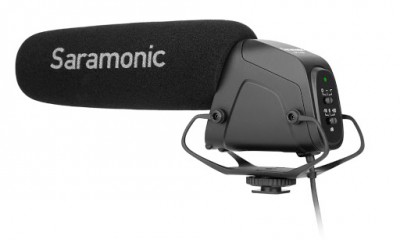 Salmeenmusic.com - Saramonic SR-VM4 Lightweight Directional Condenser Microphone for DSLR and Camcorder