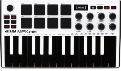 Akai Professional MPK Mini MK III Limited Edition White 25-key Keyboard Controller