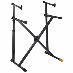 Hercules Stands KS210B EZ-LOK Double Tier X Keyboard Stand