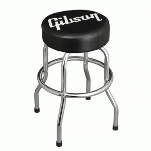 Gibson GA-STOOL4 Premium Guitar Playing Stool, Star Logo, 24-Inch Height