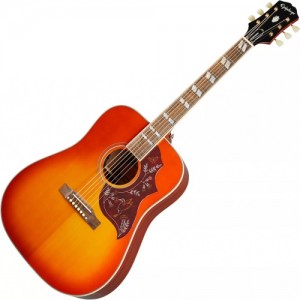 Epiphone Hummingbird Acoustic Guitar - Aged Cherry Sunburst Gloss