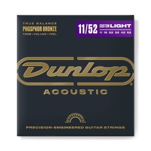 Dunlop DAP1152 Phosphor Bronze Acoustic Strings - .011-.52 Light