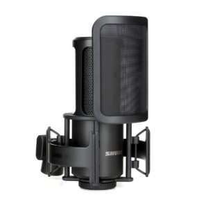 Shure SM4 Studio Recording Microphone Kit, Includes Detachable Magnetic Pop Filter & Shock Mount (SM4-K-KIT)