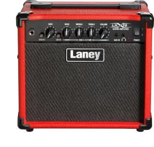 Laney LX15 2 x 5-inch 15-watt Electric Guitar Combo Amp - Red