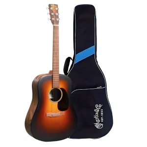 Martin DX2E Dreadnought Acoustic-electric Guitar - Ziricote Burst