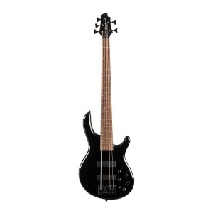 Cort Artisan C5 Deluxe-BK 5 - Strings Solid Body Electric Bass Guitar - Black