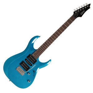 Cort X200-CBL Solid Body Electric Guitar - Candy Blue