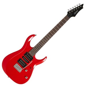 Cort X200-CRD Solid Body Electric Guitar - Candy Red