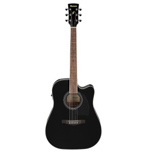 Ibanez PF15ECE-BK Acoustic Electric Guitar - Black