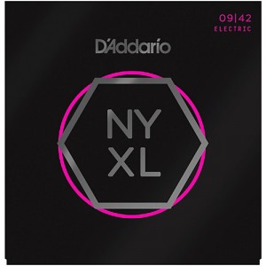 D'Addario NYXL0942 Nickel Wound Electric Strings -.009-.042 Super Light